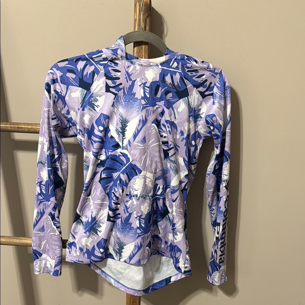 Columbia Long Sleeve Rashguard with Hoodie